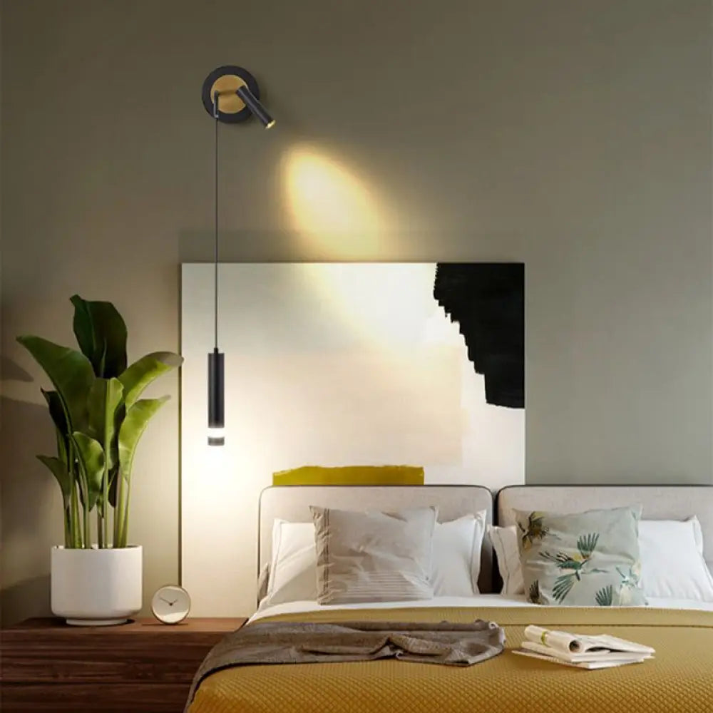 Applique Murale Chambre avec Liseuse Design Élégant - Lumifuse-applique murale-Olloret
