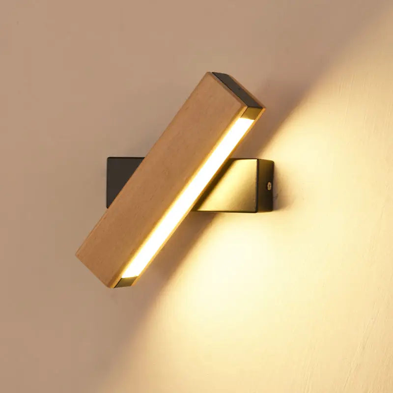 Applique Murale Design en Bois pour Chambre & Salon - Luminara-applique murale-Olloret