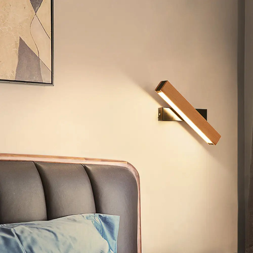 Applique Murale Design en Bois pour Chambre & Salon - Luminara-applique murale-Olloret