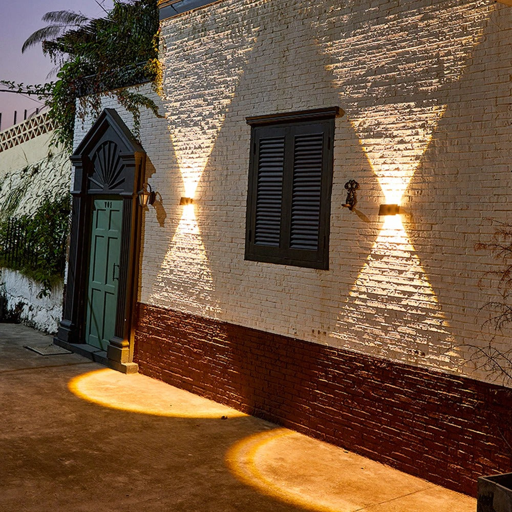 Applique Murale Extérieur Solaire LED - Solara-applique murale-Olloret