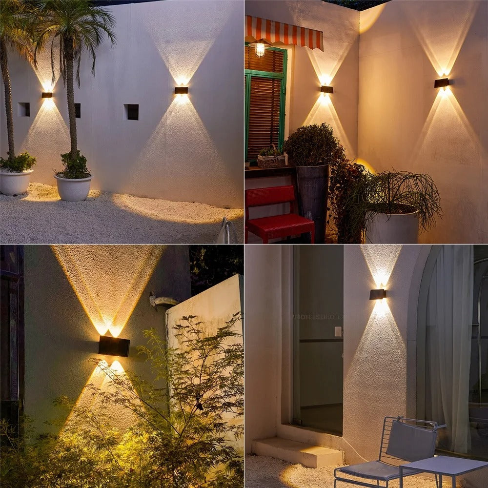 Applique Murale Extérieur Solaire LED - Solara-applique murale-Olloret