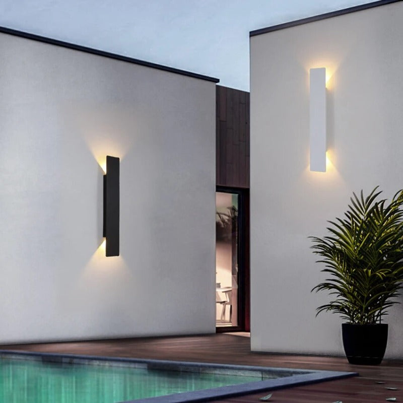 Applique Murale Extérieure Design LED Etanche - StreamLine-applique murale-Olloret