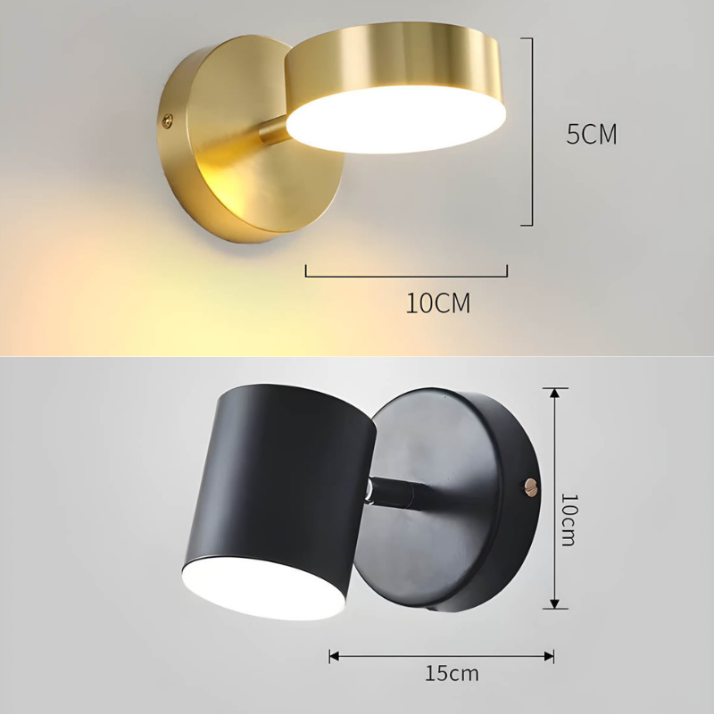 Applique Murale LED Design pour Chambre & Salon - LumaNordic-applique murale-Olloret