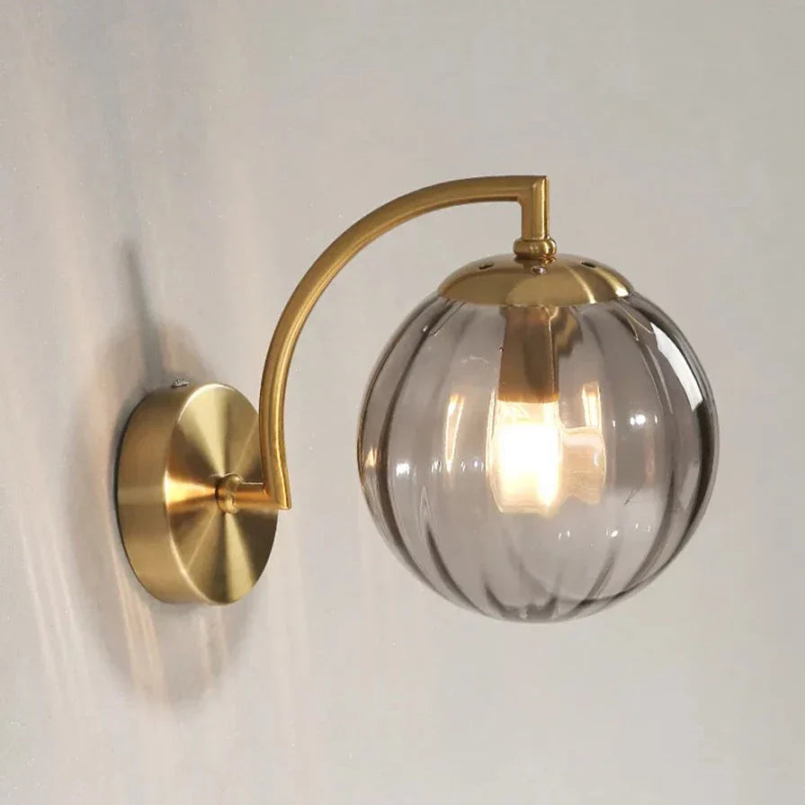 Applique Murale LED Luxe en Verre - Éclat-applique murale-Olloret