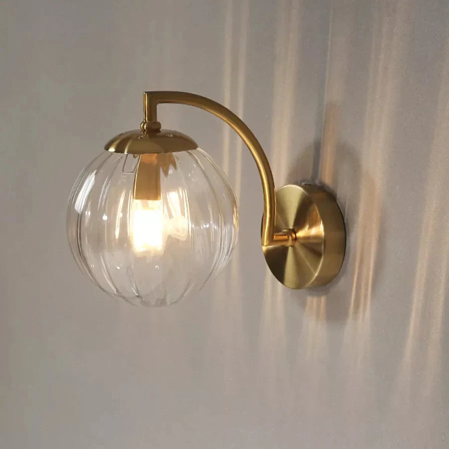 Applique Murale LED Luxe en Verre - Éclat-applique murale-Olloret