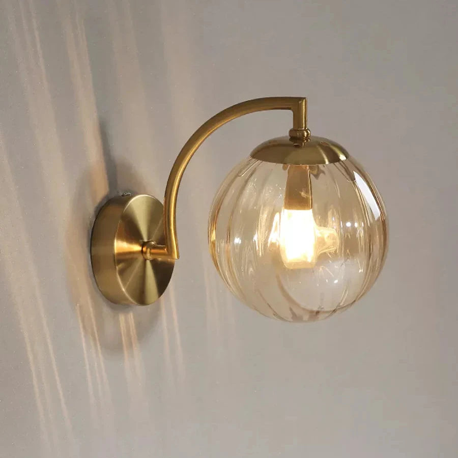 Applique Murale LED Luxe en Verre - Éclat-applique murale-Olloret