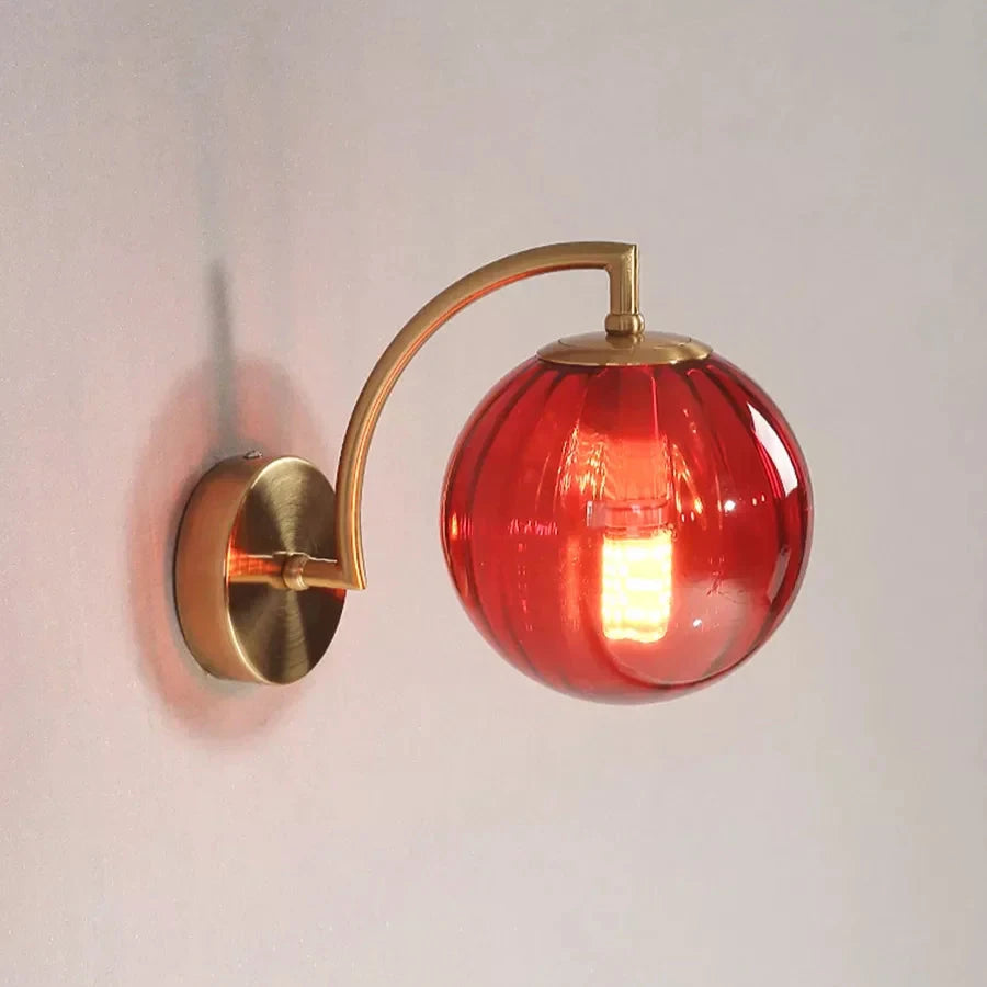 Applique Murale LED Luxe en Verre - Éclat-applique murale-Olloret
