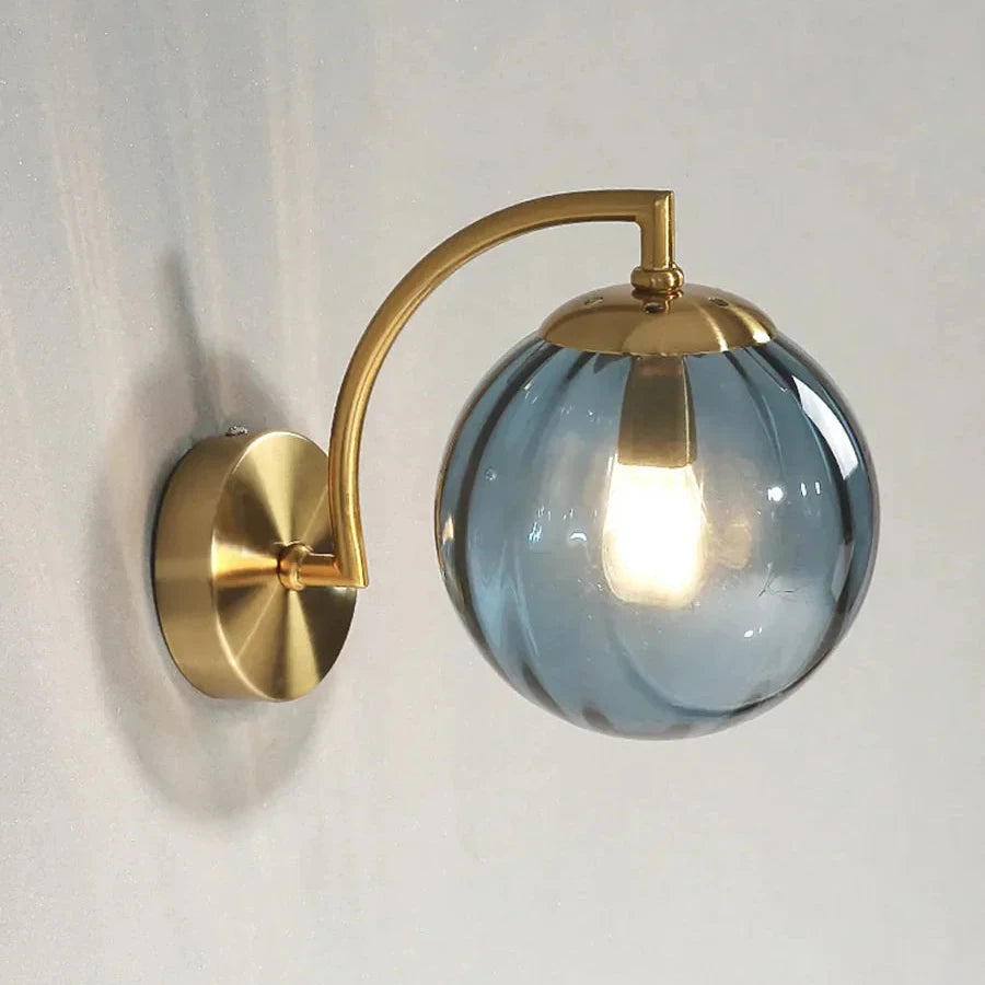Applique Murale LED Luxe en Verre - Éclat-applique murale-Olloret