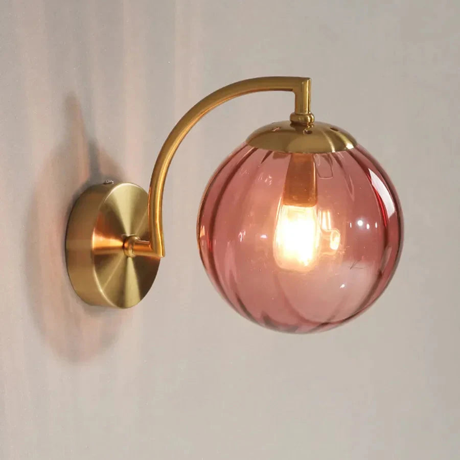 Applique Murale LED Luxe en Verre - Éclat-applique murale-Olloret