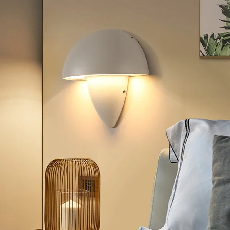 Applique Murale LED Moderne Noir et Blanc Intérieur ou Extérieur - Lumina-applique murale-Olloret