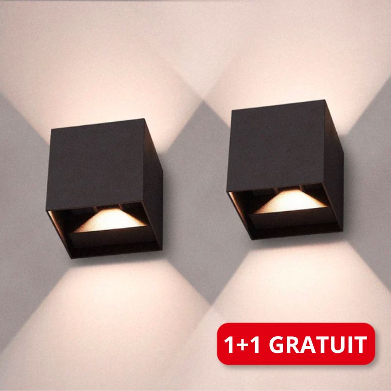 Applique Murale LED Moderne et Élégante - LuminaCube-applique murale-Olloret