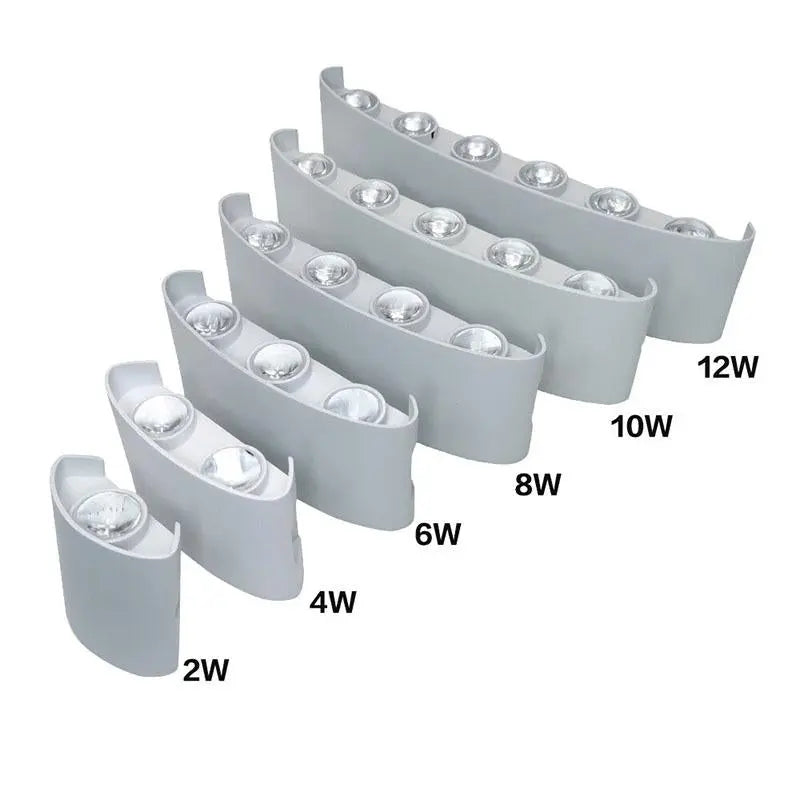 Applique Murale LED Moderne et Étanche Extérieur - Lumenia Olloret