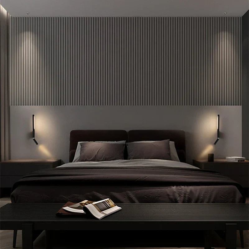 Applique Murale LED Raffinée pour Chambre - LuxLume-applique murale-Olloret