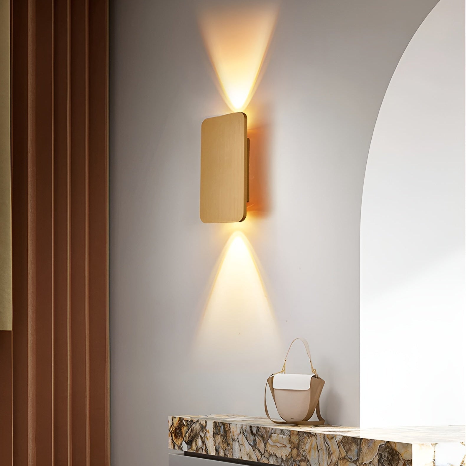 Applique Murale LED Rectangulaire Intérieur - Luminix-applique murale-Olloret
