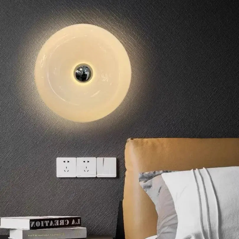 Applique Murale en Verre Design Moderne - Lumière Épure Olloret