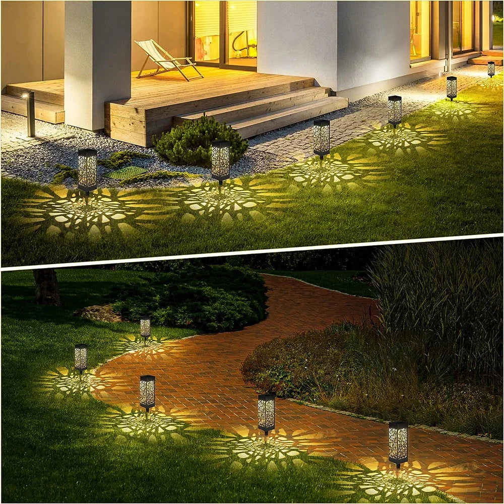 Éclairage Solaire de Jardin Élégant et Pratique, Pack de 4 – Lumisoleil-lampe solaire extérieur-Olloret