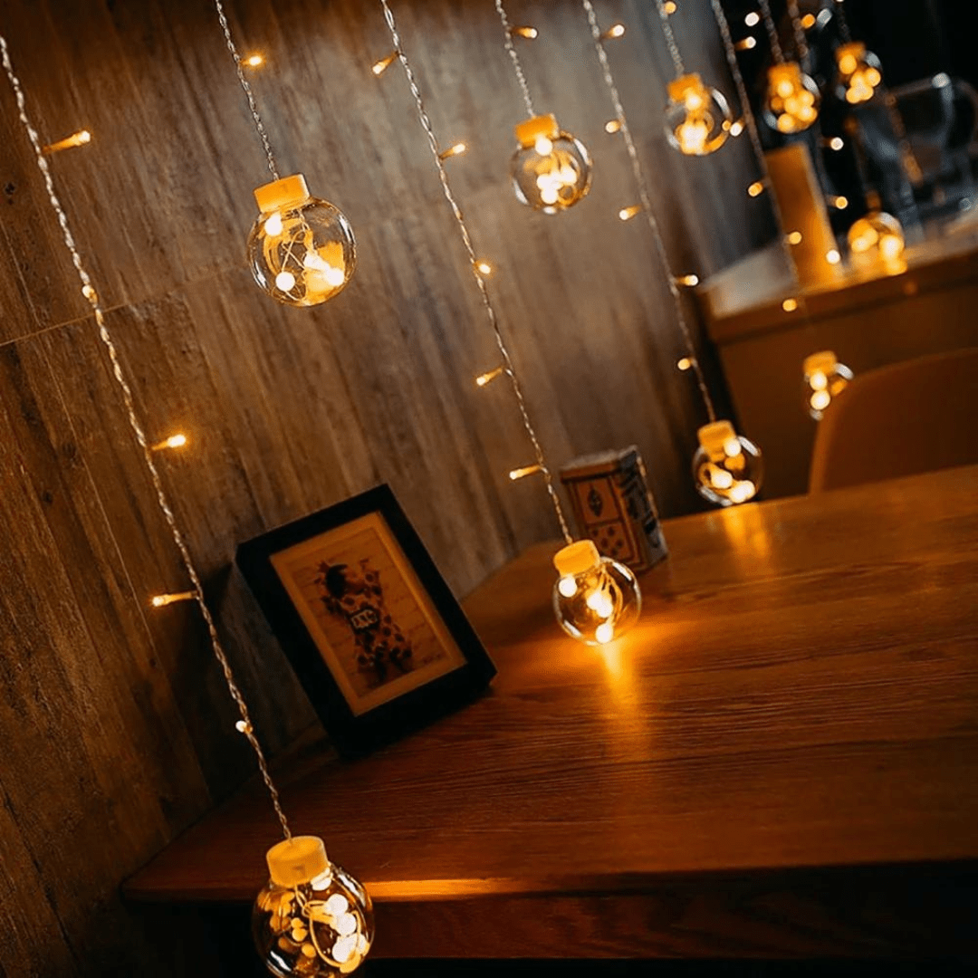 Guirlande Solaire LED Boules Lumineuses pour Extérieur - Nerio-guirlande solaire-Olloret