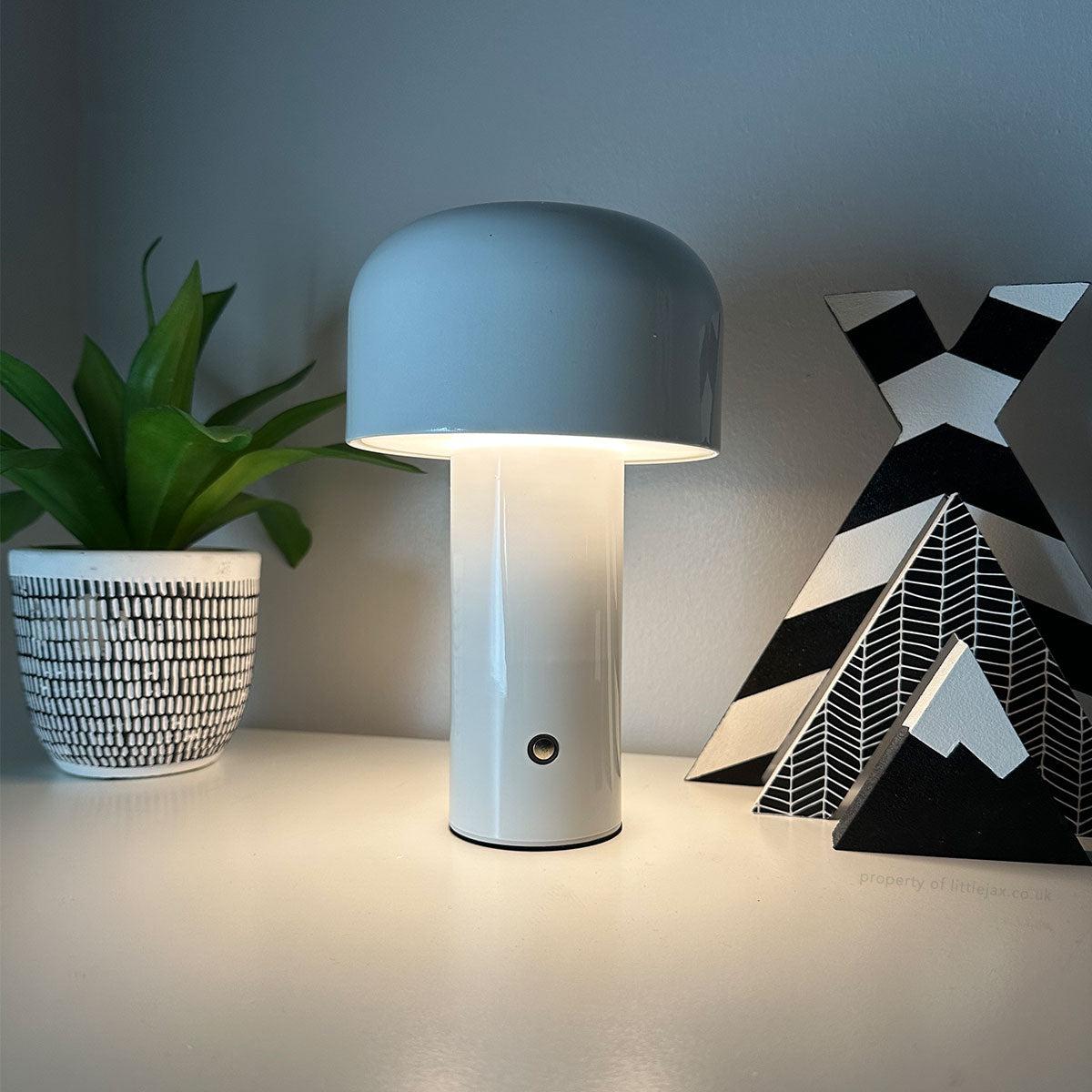 Lampe Champignon Sans Fil Chic et Moderne - LumiMush-lampe de table-Olloret