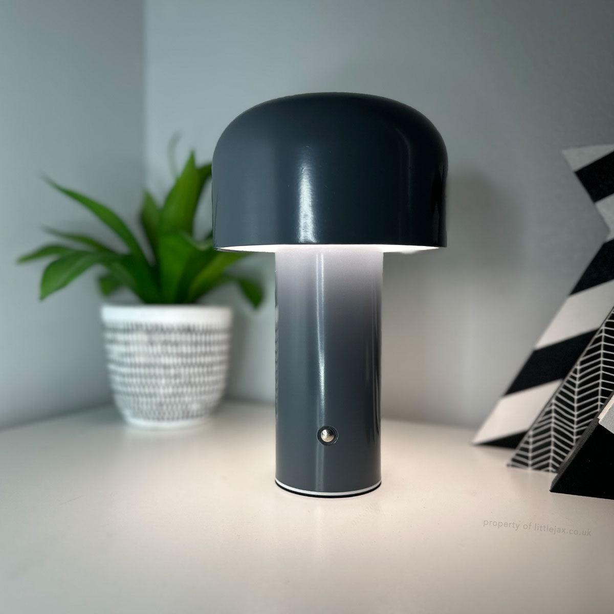 Lampe Champignon Sans Fil Chic et Moderne - LumiMush-lampe de table-Olloret