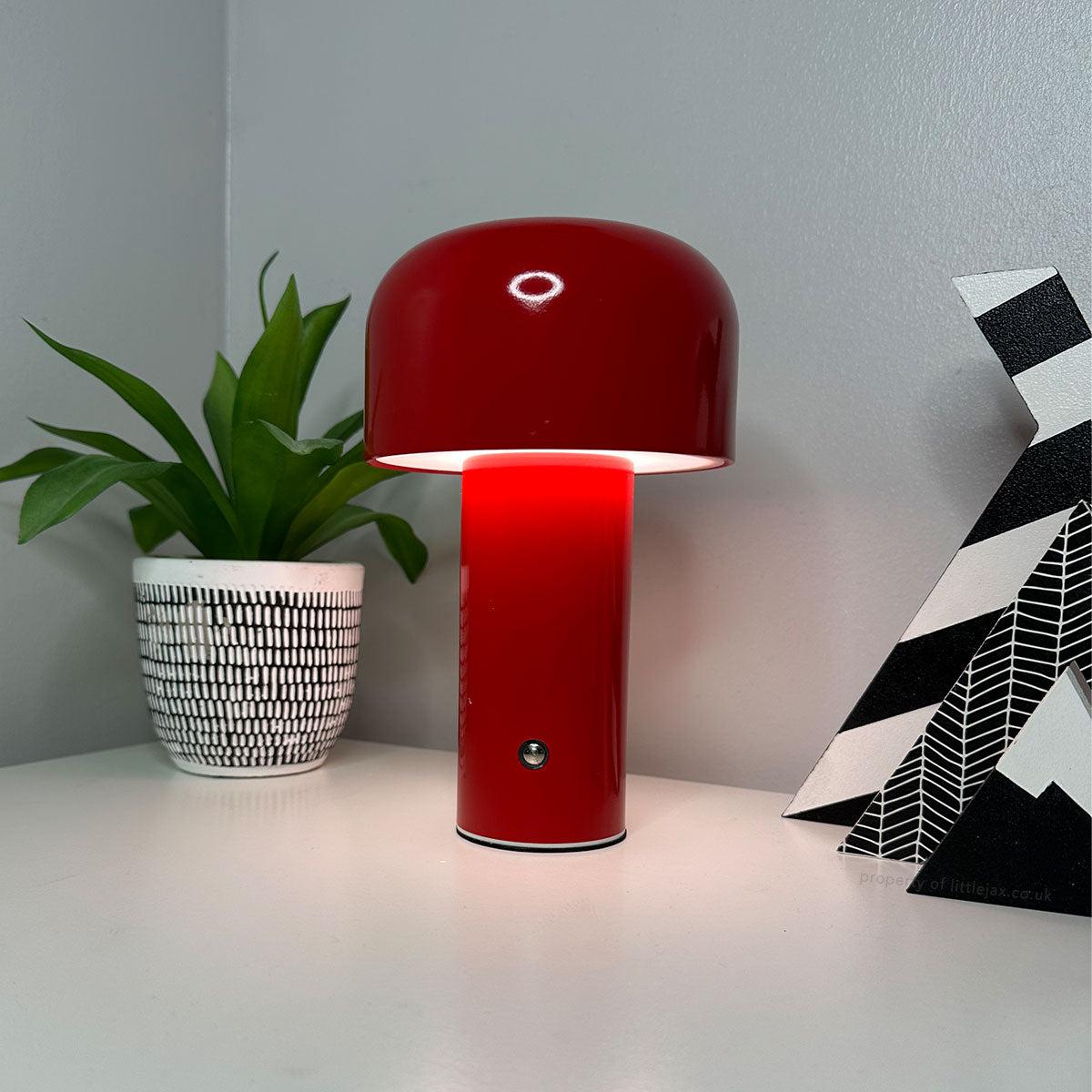 Lampe Champignon Sans Fil Chic et Moderne - LumiMush-lampe de table-Olloret