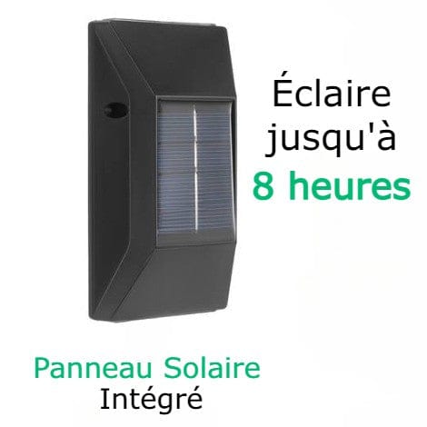 Lampe Murale Solaire Étanche pour Éclairage Extérieur de Jardin – Luminex-lampe solaire extérieur-Olloret