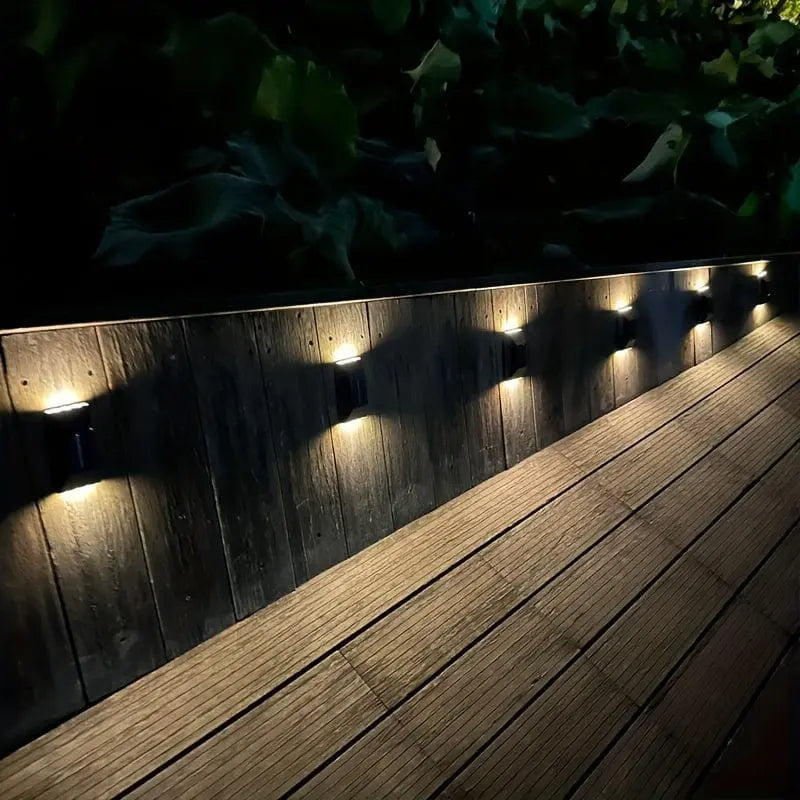 Lampe Murale Solaire Étanche pour Éclairage Extérieur de Jardin – Luminex Olloret