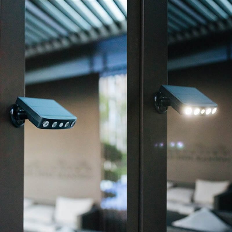 Lampe Murale Solaire Extérieur Puissante avec Détecteur de Mouvements – Luminara-lampe solaire extérieur-Olloret