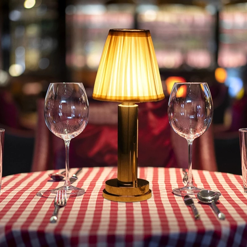 Lampe Sans Fil avec en Tissu - Doku™-lampe de table-Olloret