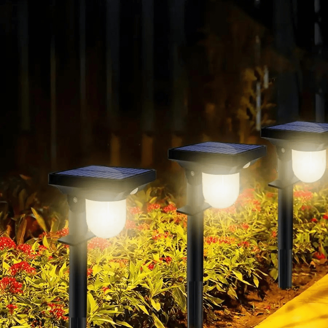 Lampe Solaire Économe Avec Détecteur de Mouvement pour Jardin – Lumivelle-lampe solaire extérieur-Olloret