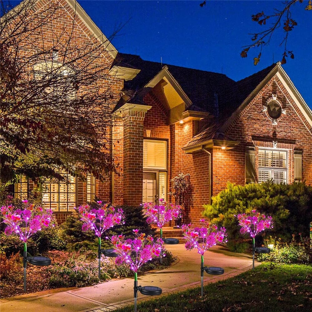 Lampe Solaire Élégante pour Éclairage Extérieur et Jardin – LumiFleur-lampe solaire extérieur-Olloret