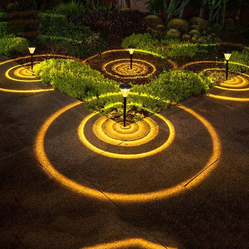 Lampe Solaire Jardin Multicolore à 8 LED Écologique et Durable – Lumisoleil-lampe solaire extérieur-Olloret