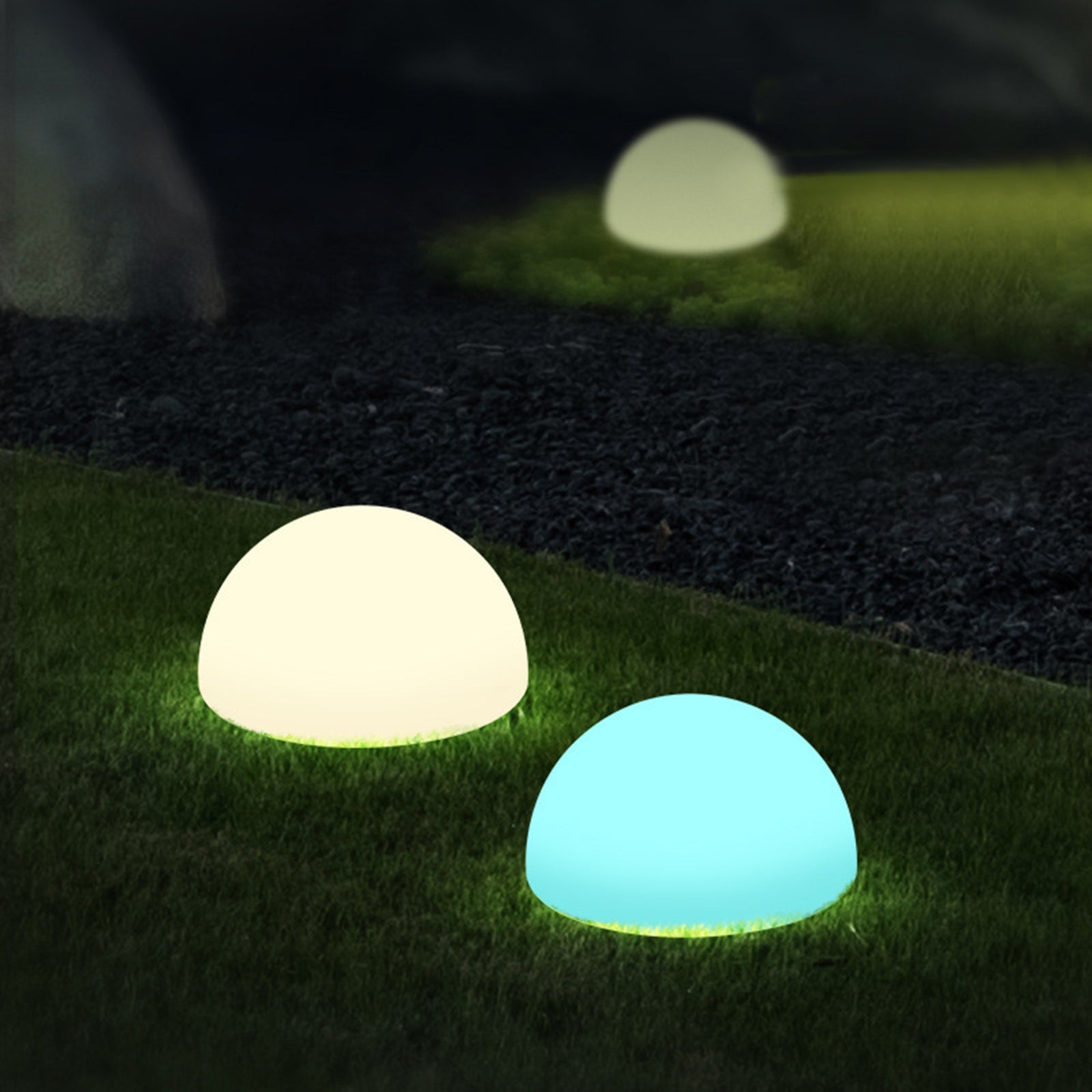 Lampe Solaire Jardin en Pierre Élégante et Résistante aux Intempéries – Luminoo-lampe solaire extérieur-Olloret