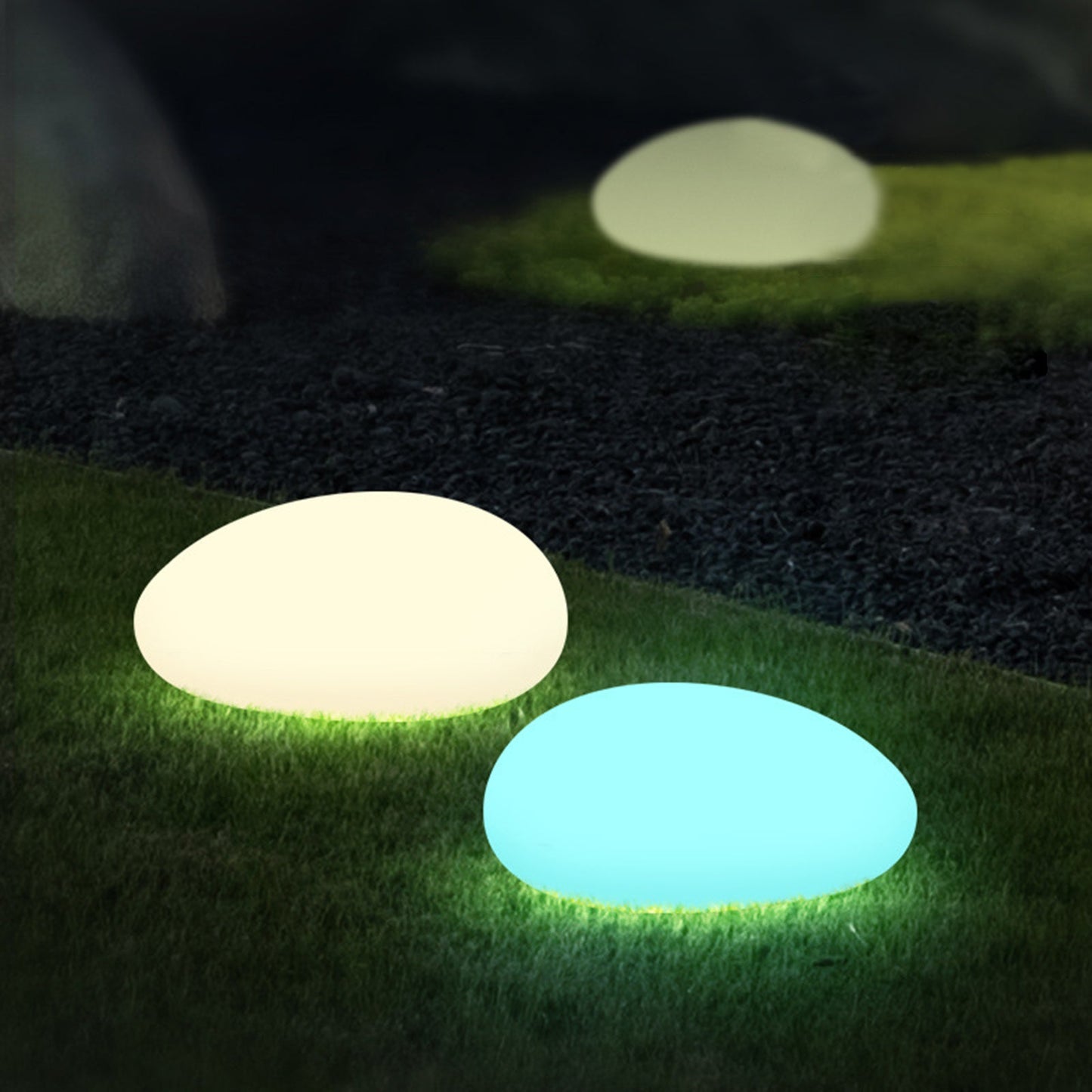 Lampe Solaire Jardin en Pierre Élégante et Résistante aux Intempéries – Luminoo-lampe solaire extérieur-Olloret