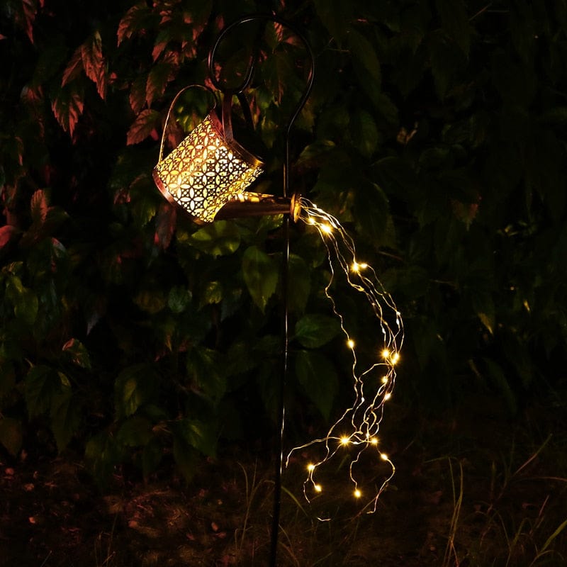 Lampe Solaire de Jardin en Forme d'Arrosoir Élégante pour Éclairage Extérieur – Luminara-lampe solaire extérieur-Olloret