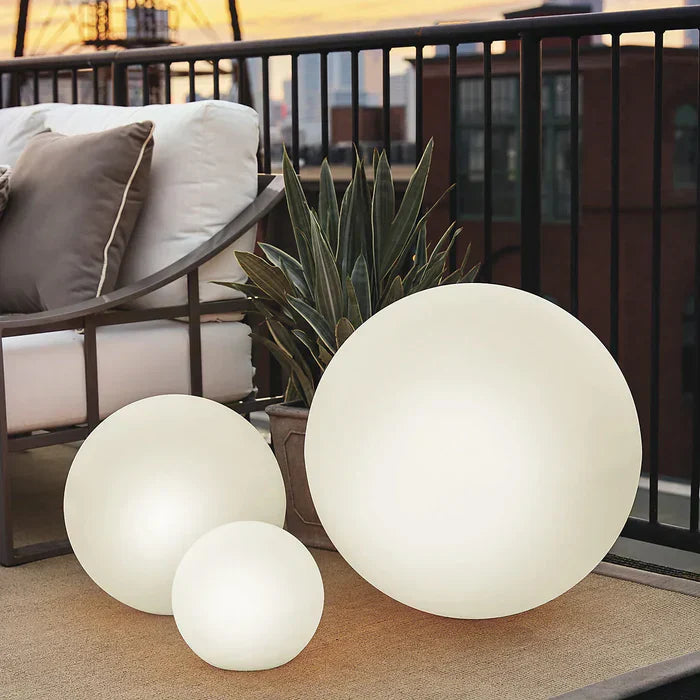 Lampe Sphérique LED Solaire Élégante pour Éclairage Extérieur Jardin – Luminara-lampe solaire extérieur-Olloret
