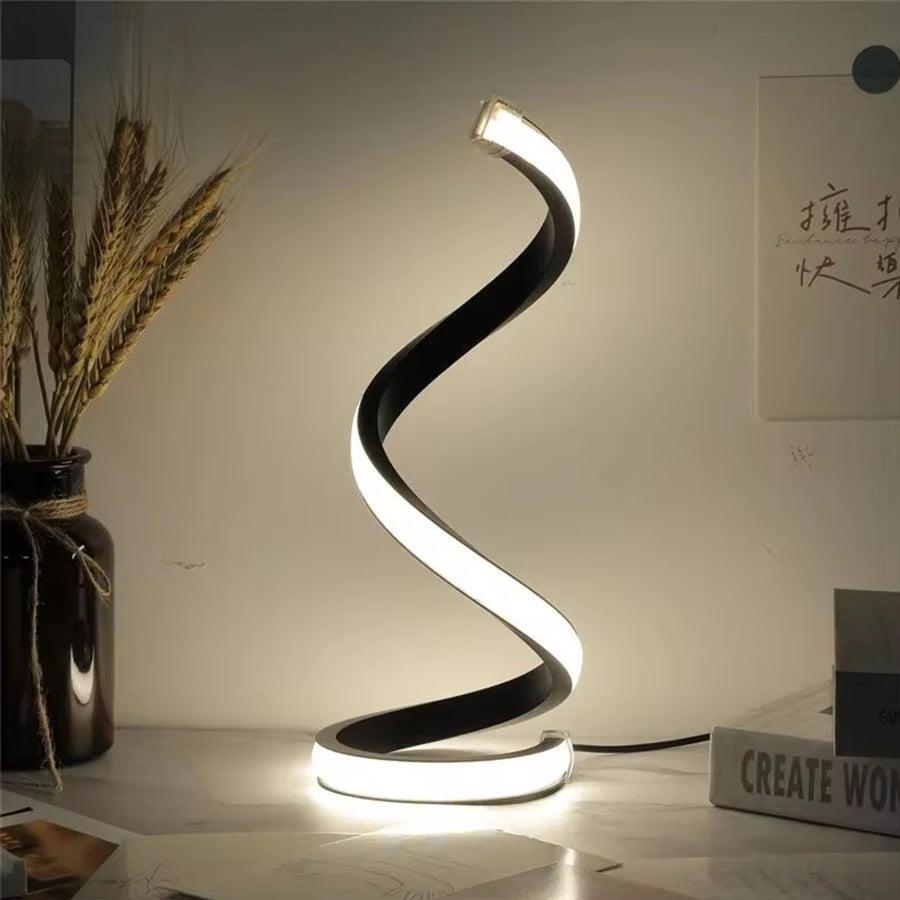 Lampe de Bureau LED Design en Spirale - Luminara-lampe de table-Olloret