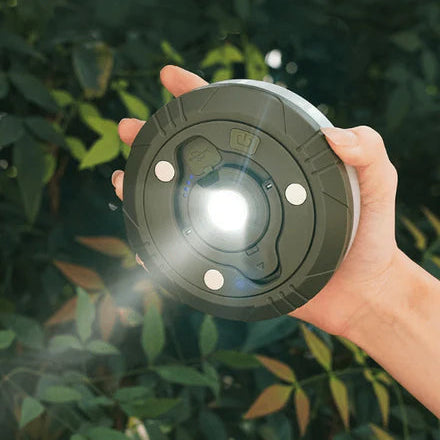 Lampe de Camping Rechargeable avec Guirlande Lumineuse Intégrée – Serven-guirlande solaire-Olloret