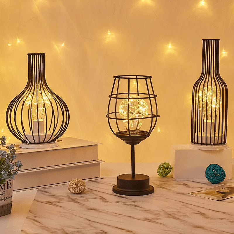 Lampe de Chevet LED sans Fil Rétro-Chic - Nostalgia-lampe de table-Olloret