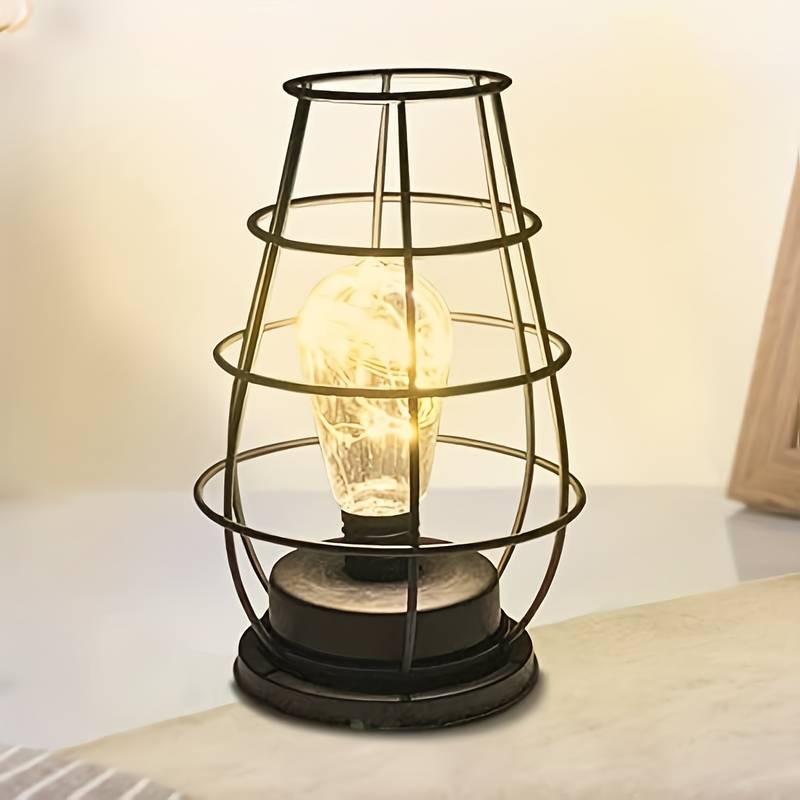 Lampe de Chevet LED sans Fil Rétro-Chic - Nostalgia-lampe de table-Olloret