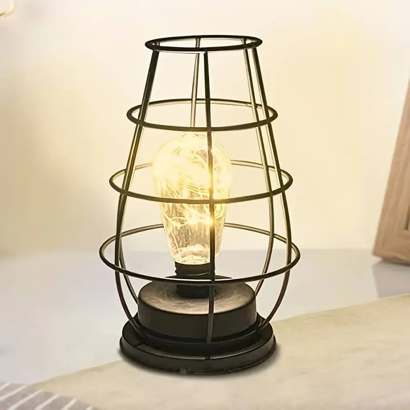 Lampe de Chevet LED sans Fil Rétro-Chic - Nostalgia Olloret
