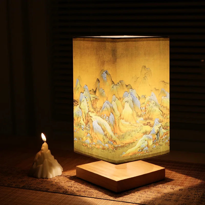Lampe de Chevet Vintage Élégante pour Chambre Chaleureuse – Astra-Lampe de chevet-Olloret