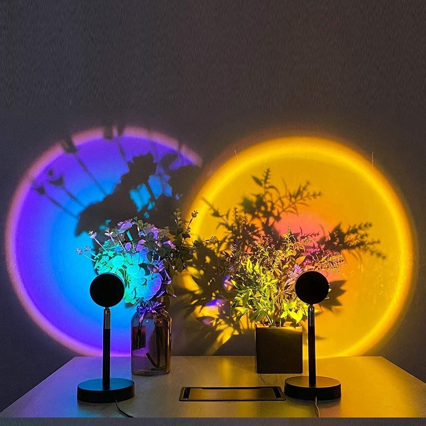 Lampe de Coucher de Soleil Enchanteur - Solis-lampe de table-Olloret