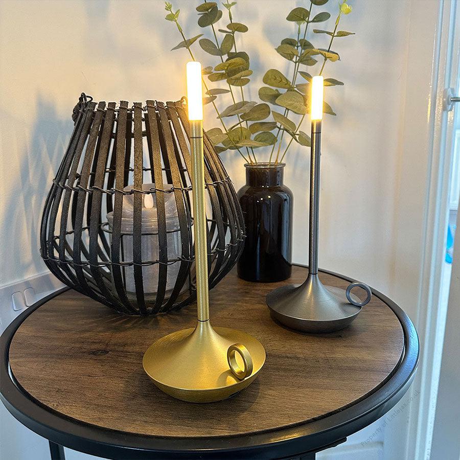 Lampe de Table Bougie Sans Fil - Vintage-lampe de table-Olloret