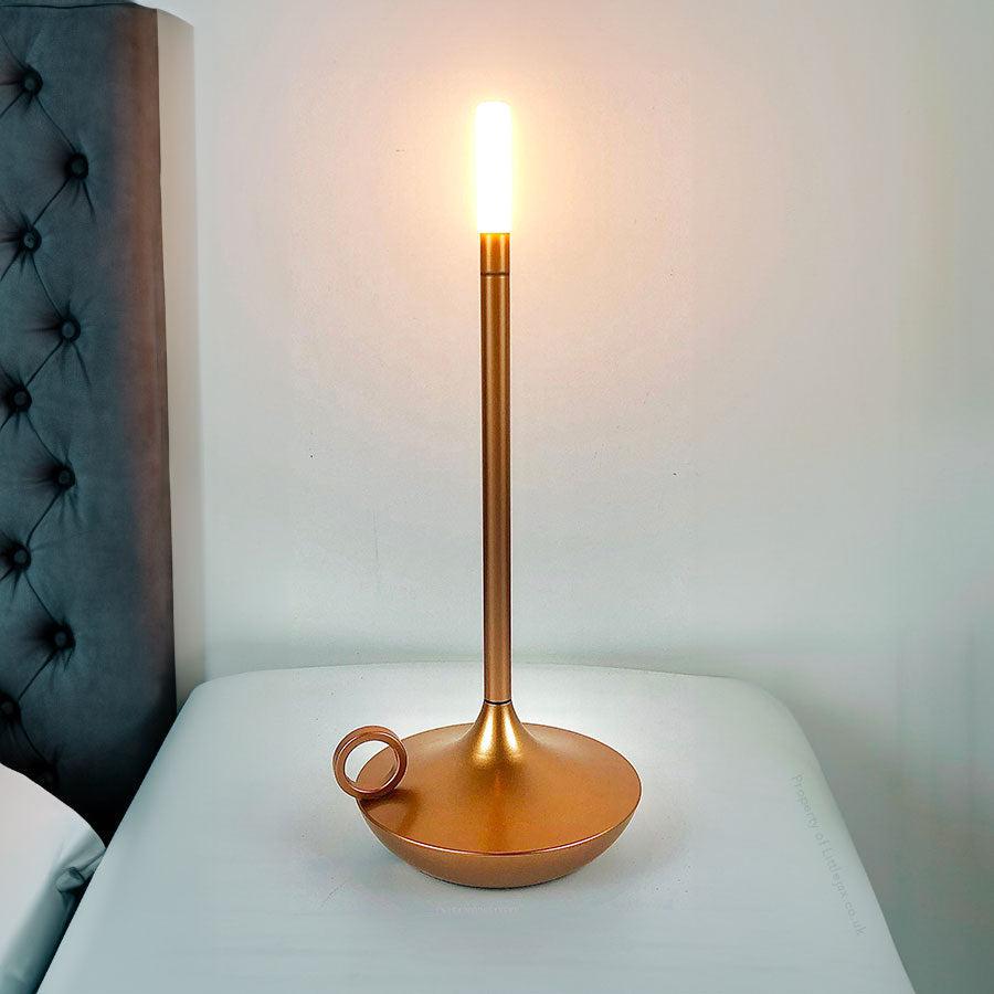 Lampe de Table Bougie Sans Fil - Vintage-lampe de table-Olloret