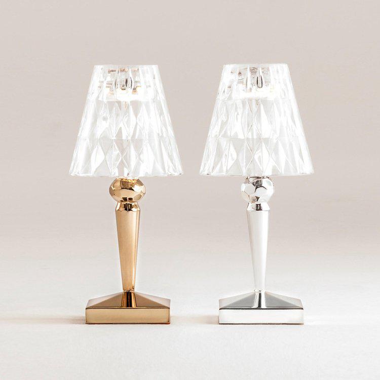 Lampe de Table Cristal Sans Fil - Mantar-lampe de table-Olloret