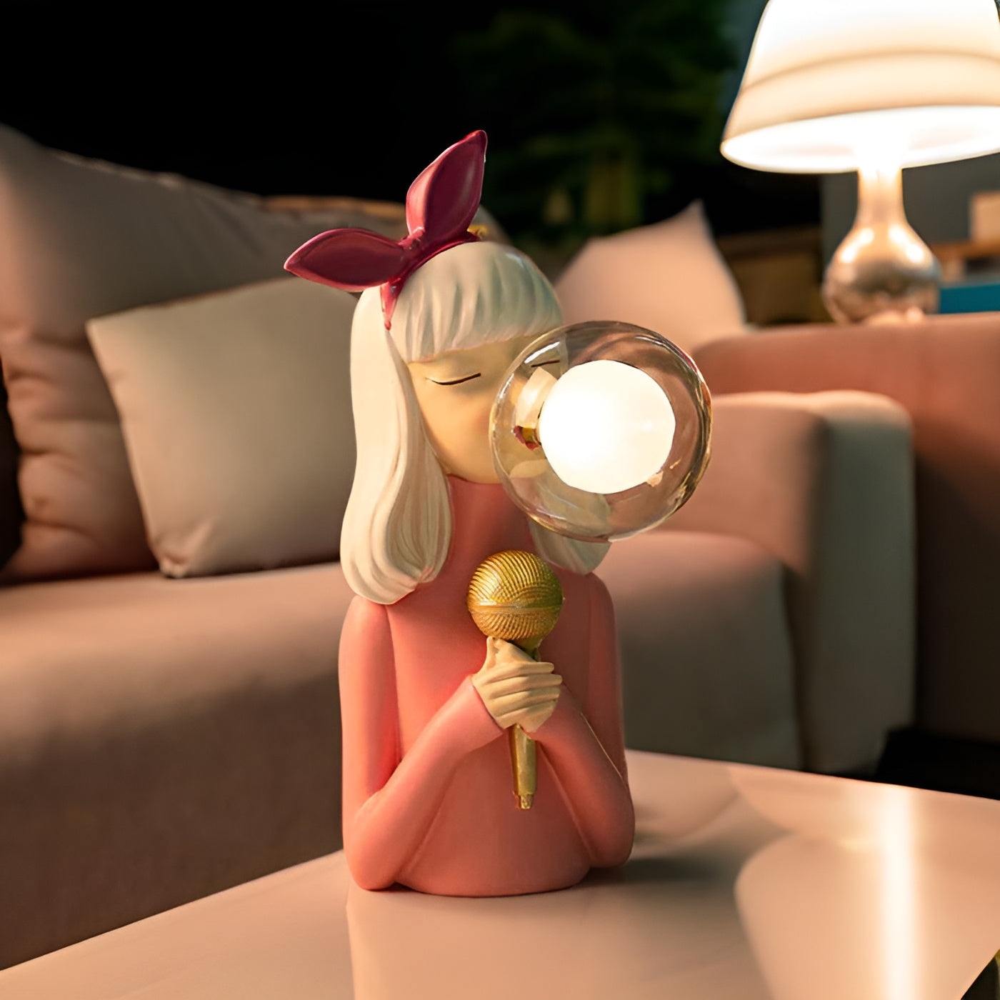 Lampe de Table Design Fantaisie - Aura-lampe de table-Olloret