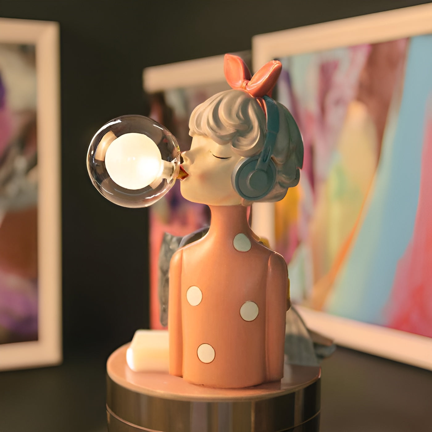 Lampe de Table Design Fantaisie - Aura-lampe de table-Olloret