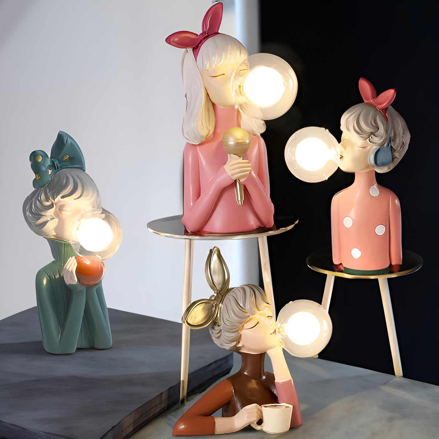 Lampe de Table Design Fantaisie - Aura-lampe de table-Olloret