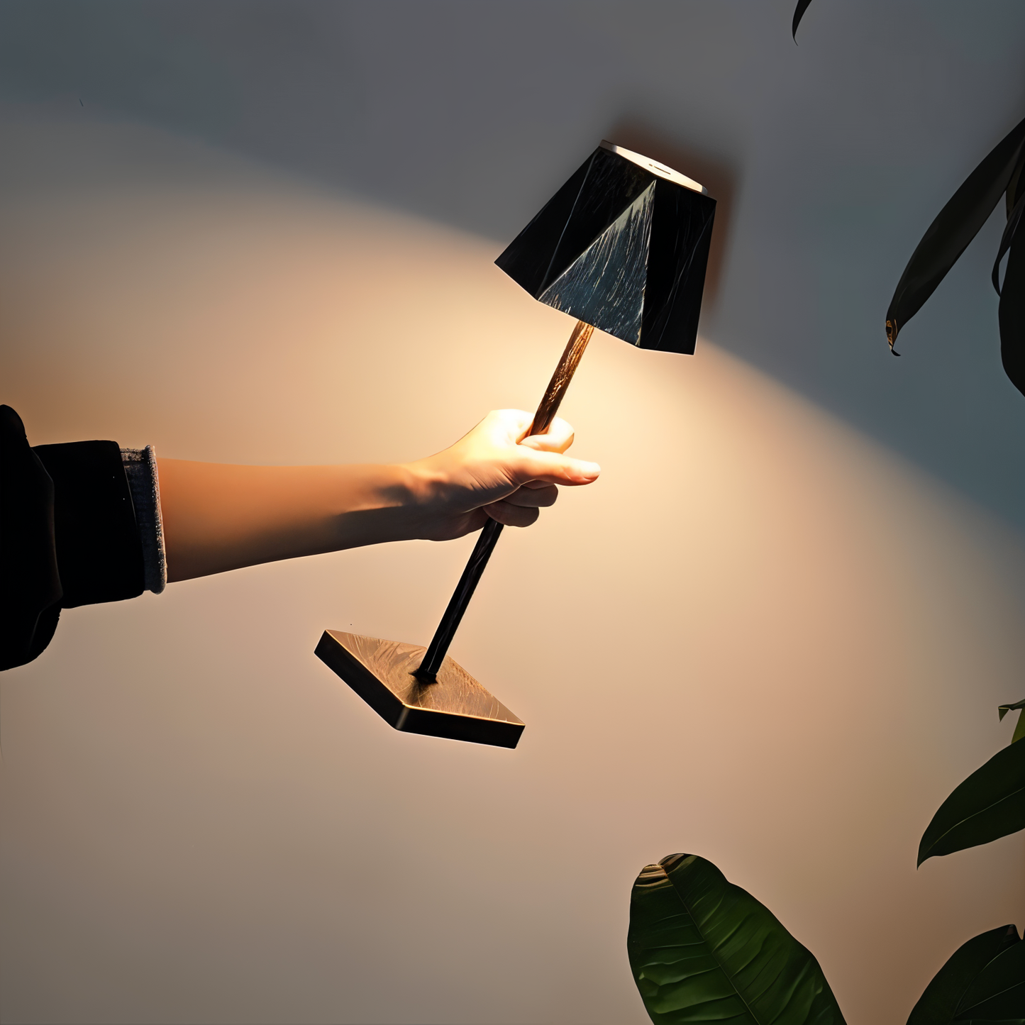 Lampe de Table Design Rechargeable Sans Fil - LumiHex-lampe de table-Olloret