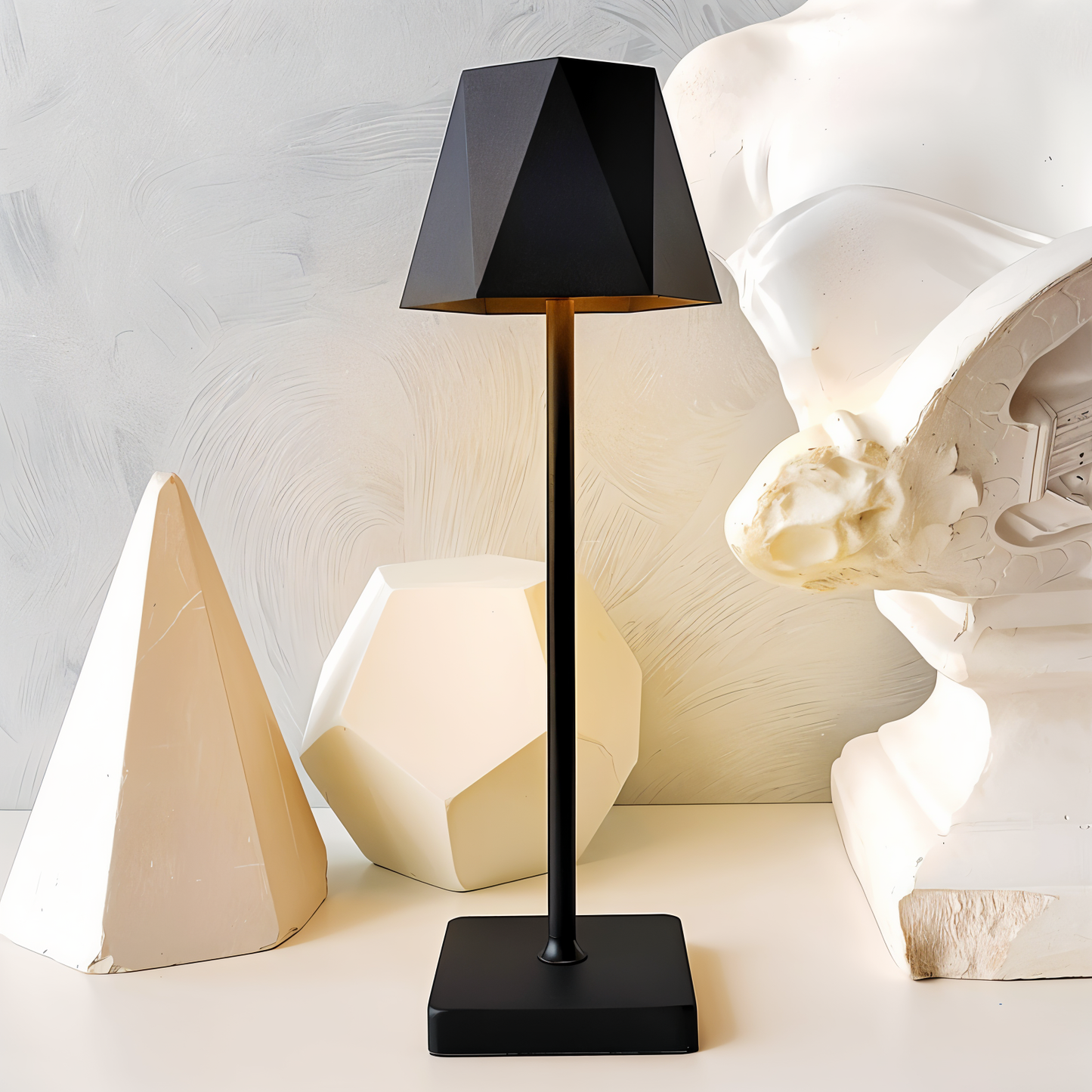Lampe de Table Design Rechargeable Sans Fil - LumiHex-lampe de table-Olloret